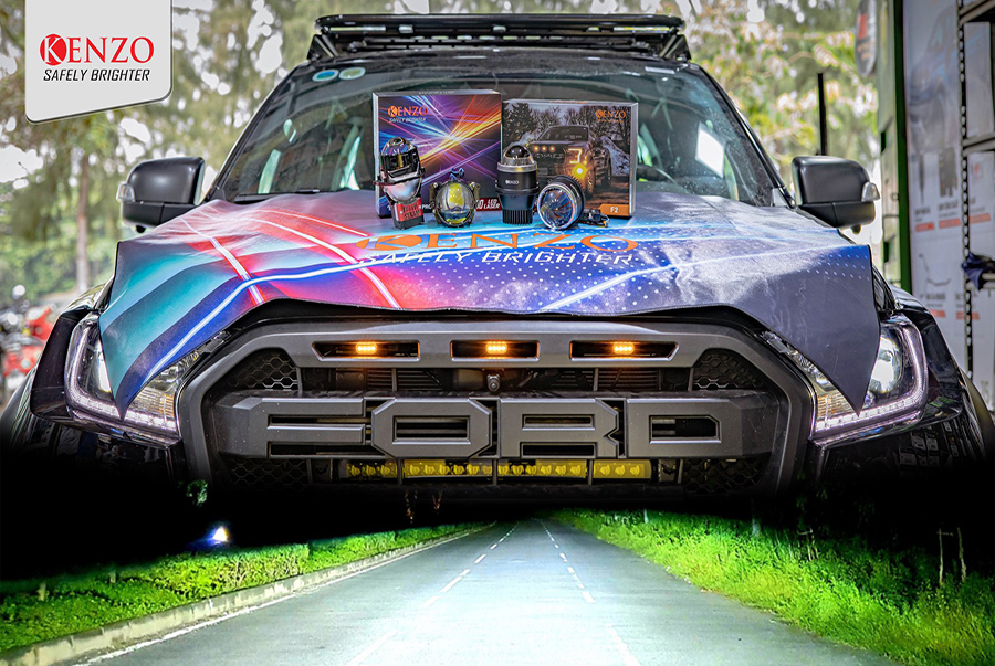 Nâng cấp ánh sáng cho Ford Ranger Raptor