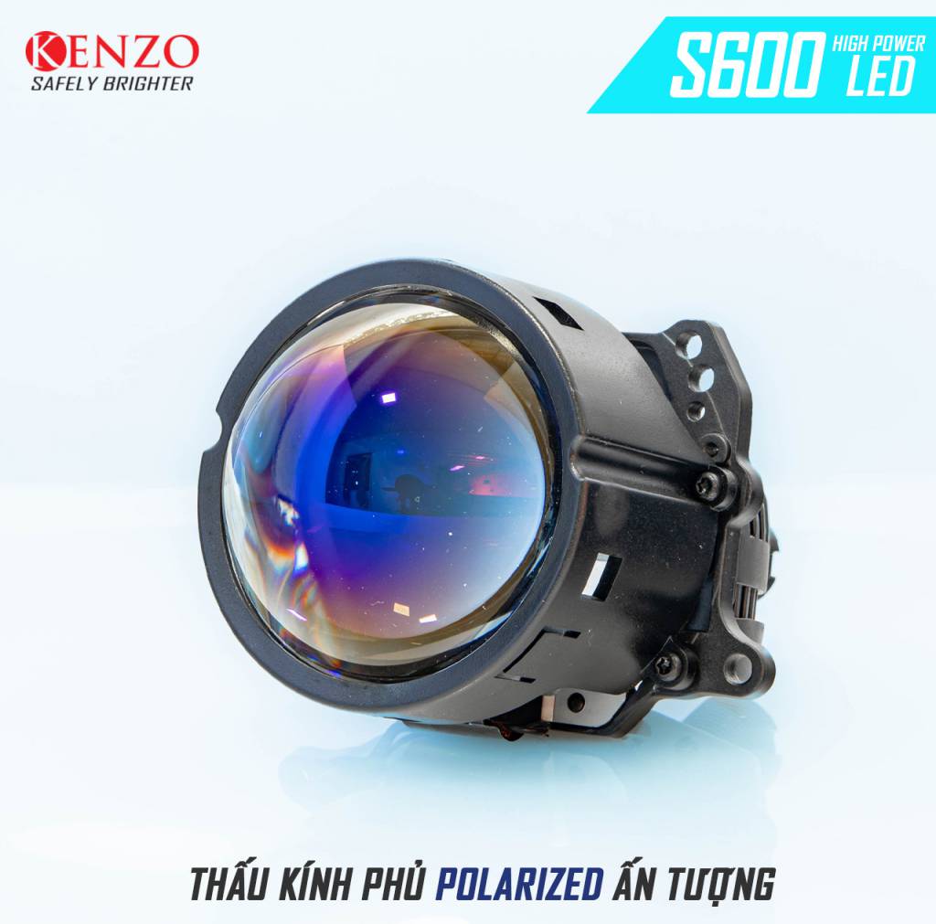 Thấu kính phủ Polarized của Bi Led Kenzo S600
