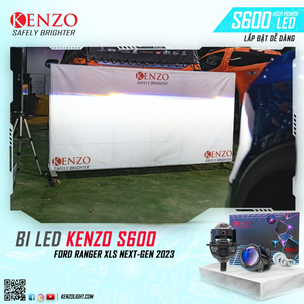 Ánh sáng Cos của Bi Led kenzo S600