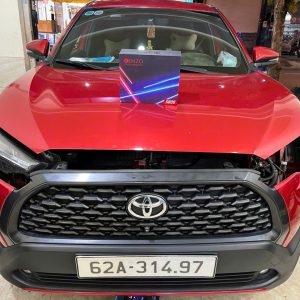 Nâng cấp ánh sáng cho xe Toyota Cross với sản phẩm Bi led Kenzo S800 tại auto Hoàng Kim