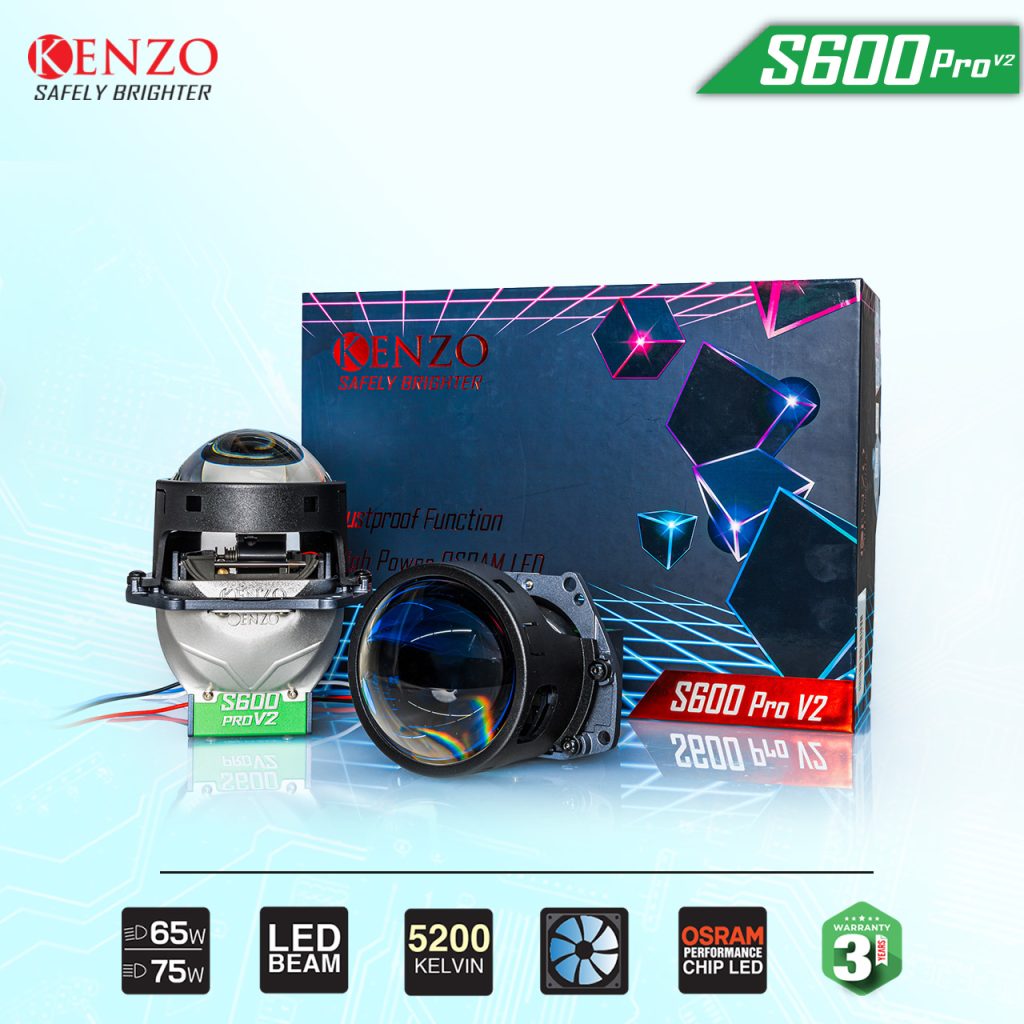 Bi led Kenzo S600 Pro V2