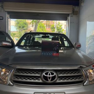 Nâng cấp ánh sáng cho xe Toyota fortuner với sản phẩm Bi Led Kenzo S600 Pro tại Lê Tuấn Auto Spa