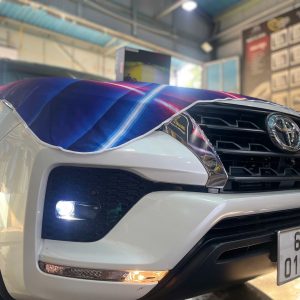 Nâng cấp ánh sáng cho xe Toyota fortuner  với sản phẩm Bi Led gầm Kenzo F35 – Size 2″ – 3 nhiệt màu tại Lê Tuấn Auto Spa