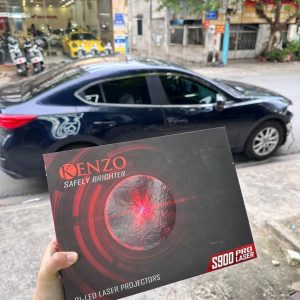 Nâng cấp ánh sáng cho xe Mazda 3 2018 với sản phẩm Bi led Kenzo S900 Pro Laser tại H2 Auto
