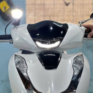 Nâng cấp ánh sáng cho xe Sh160 với sản phẩm Bi cầu trợ sáng Kenzo CX80 tại H2 Auto