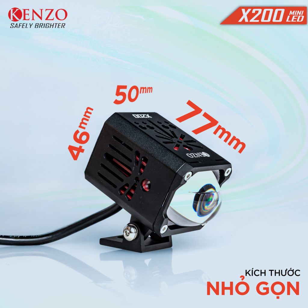 Đèn trợ sáng Kenzo X200
