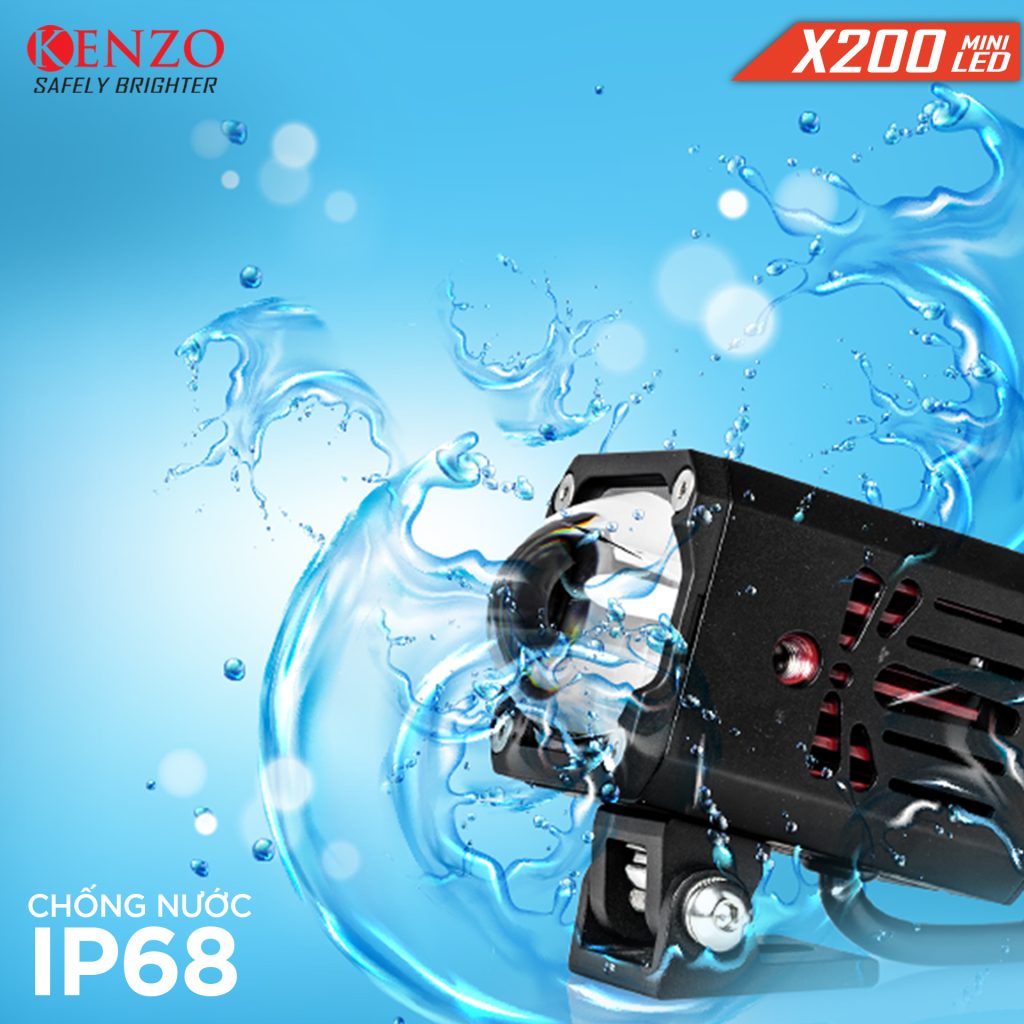 Đèn trợ sáng Kenzo X200