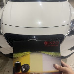Nâng cấp ánh sáng cho xe Mazda cx9 với sản phẩm Bi led gầm Kenzo F45 – size 3.0″ – 3 nhiệt màu tại Út Đạt Auto Detailing