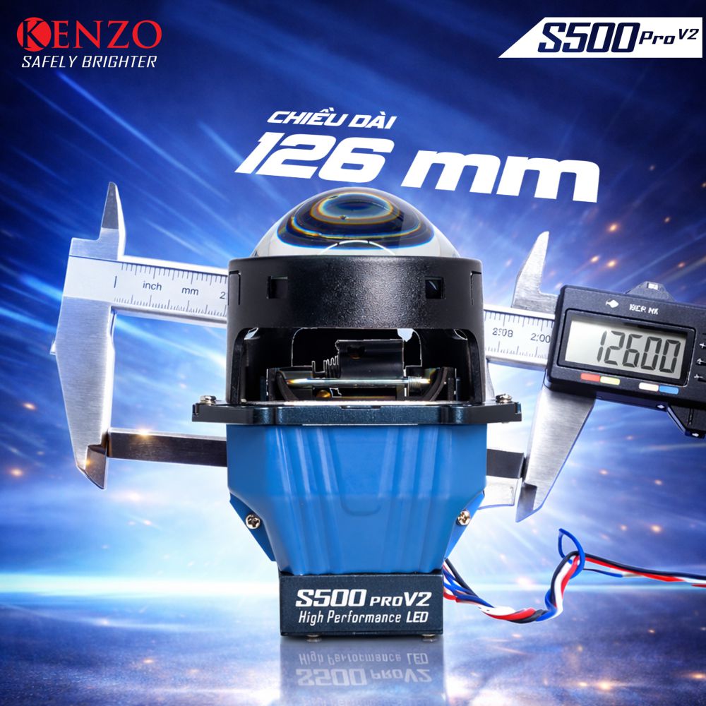 Bi Led hiệu suất cao Kenzo S500 Pro V2
