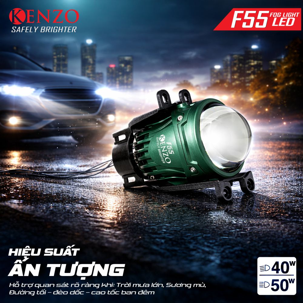 Bi gầm thế hệ mới Kenzo F55