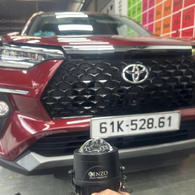 Nâng cấp ánh sáng cho xe VELOZ CROSS với sản phẩm Bi led gầm Kenzo F45 – size 3.0″ – 3 nhiệt màu tại Shitek Bình Dương 