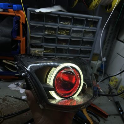 Nâng cấp ánh sáng cho xe Wave 110 với sản phẩm Bi Led Kenzo S500 Pro tại Gấu 84