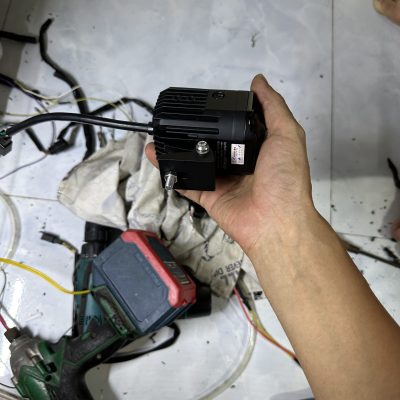 Nâng cấp ánh sáng cho xe Exc 2019 với sản phẩm Bi cầu trợ sáng Kenzo CX80 tại Gấu 84