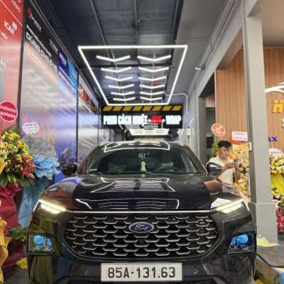 Nâng cấp ánh sáng cho xe Ford Territory  với sản phẩm Kenzo M18 Matrix, Bi led Kenzo S800 tại Lê Hoàng Auto