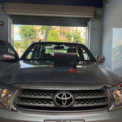 Nâng cấp ánh sáng cho xe Toyota fortuner với sản phẩm Bi Led Kenzo S600 Pro tại Lê Tuấn Auto Spa
