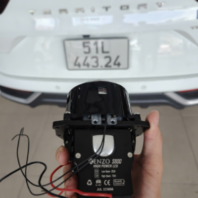 Nâng cấp ánh sáng cho xe Ford Territory với sản phẩm Bi led Kenzo S800 tại AK Auto