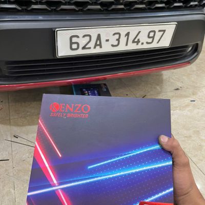 Nâng cấp ánh sáng cho xe Toyota Cross với sản phẩm Bi led Kenzo S800 tại auto Hoàng Kim