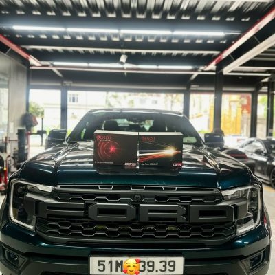 Nâng cấp ánh sáng cho xe Ford Raptor 2024 với sản phẩm Bi led Kenzo S900 Pro Laser, Bi led Kenzo S700 Pro tại Nova4x4 chi nhánh TP. HCM