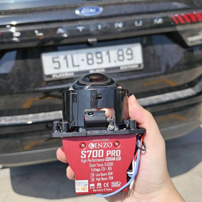 Nâng cấp ánh sáng cho xe Ford Everest Next-gen với sản phẩm Bi led Kenzo S900 Pro Laser, Bi led Kenzo S700 Pro tại Nova4x4 chi nhánh TP. HCM