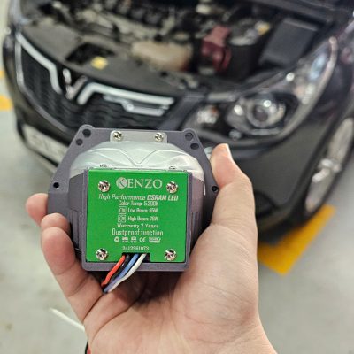 Nâng cấp ánh sáng cho xe Vinfas Fadil với sản phẩm Bi Led Kenzo S600 Pro tại Nova4x4 chi nhánh TP. HCM