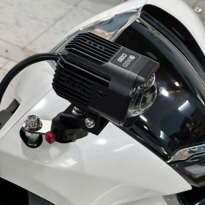 Nâng cấp ánh sáng cho xe Sh160 với sản phẩm Bi cầu trợ sáng Kenzo CX80 tại H2 Auto