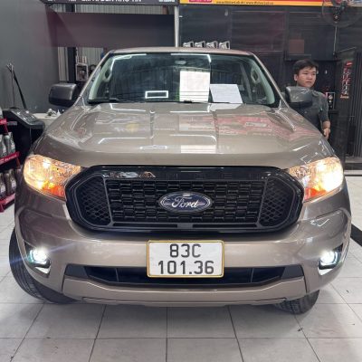 Nâng cấp ánh sáng cho xe FORD RANGER với sản phẩm Bi led gầm Kenzo F45 – size 3.0″ – 3 nhiệt màu tại Trung tâm dịch vụ ô tô Cần Thơ MSM