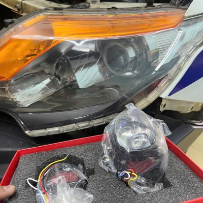 Nâng cấp ánh sáng cho xe Xe Triton với sản phẩm Bi led Kenzo S900 Pro Laser tại Hoàng Duy Light